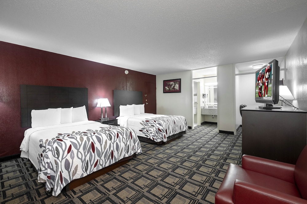 Deluxe Room, 2 Double Beds, Smoking photo 2
