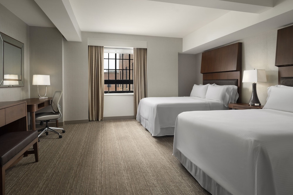 Standard Room, 2 Double Beds, Accessible (Mobility Accessible, Roll-In Shower)