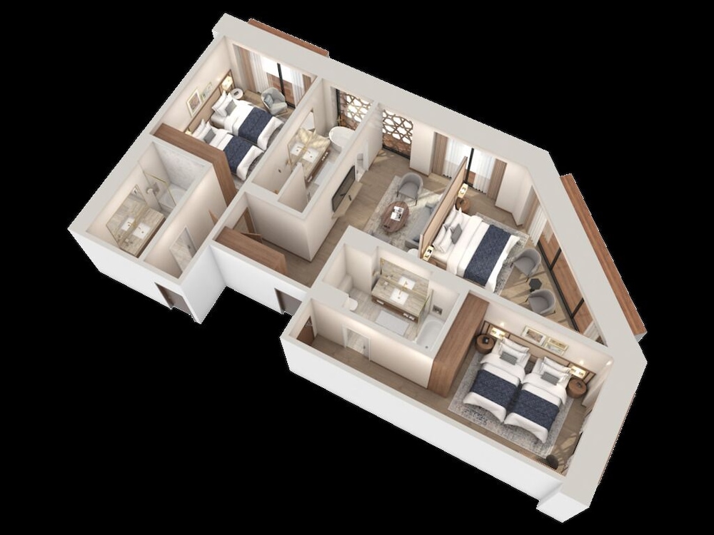 Club Suite, 3 Bedrooms (Outer Connected)