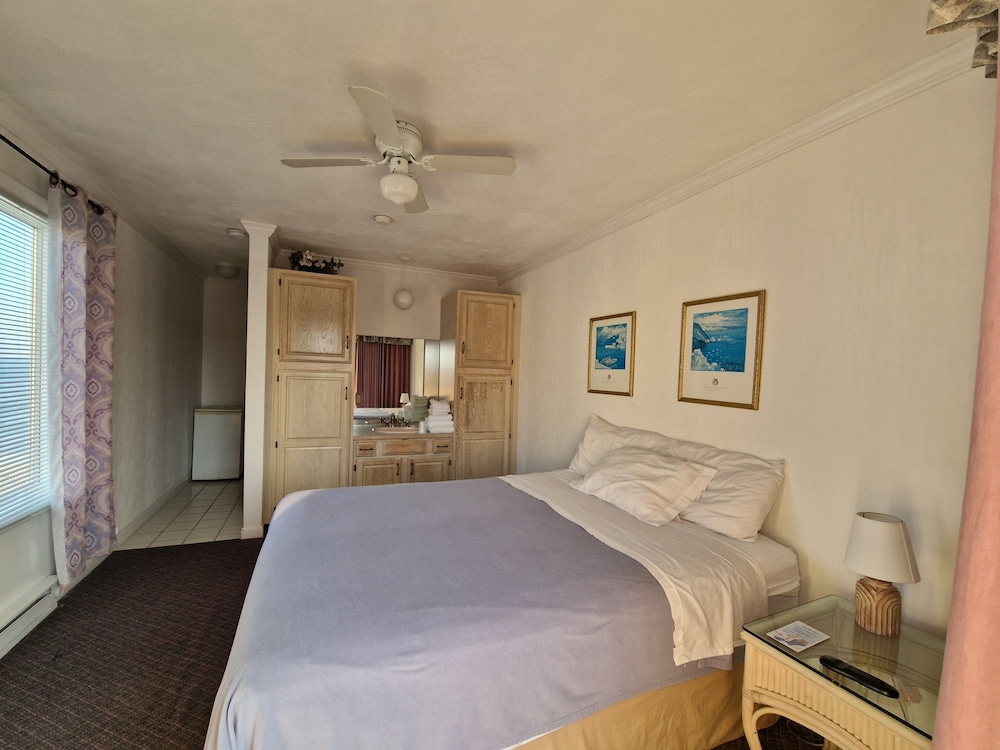 Single Room, 1 Queen Bed, Partial Ocean View