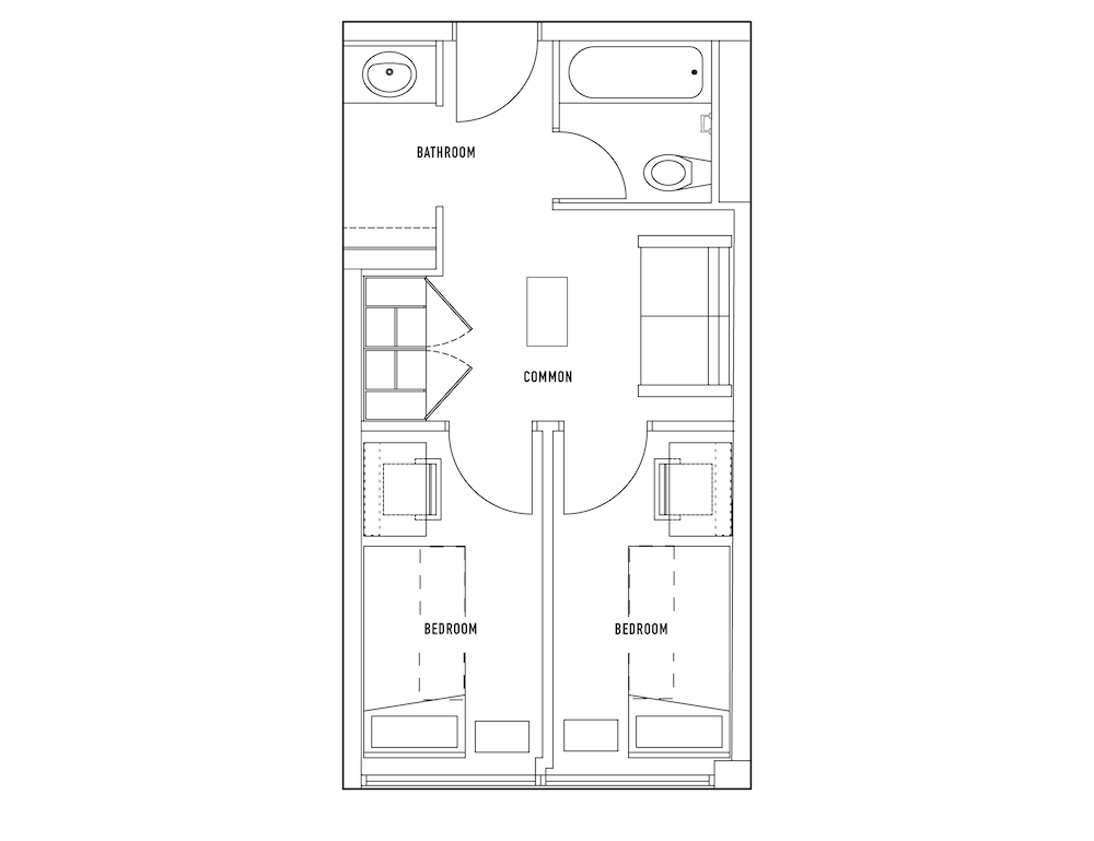 Standard Suite, 2 Twin Beds photo 3