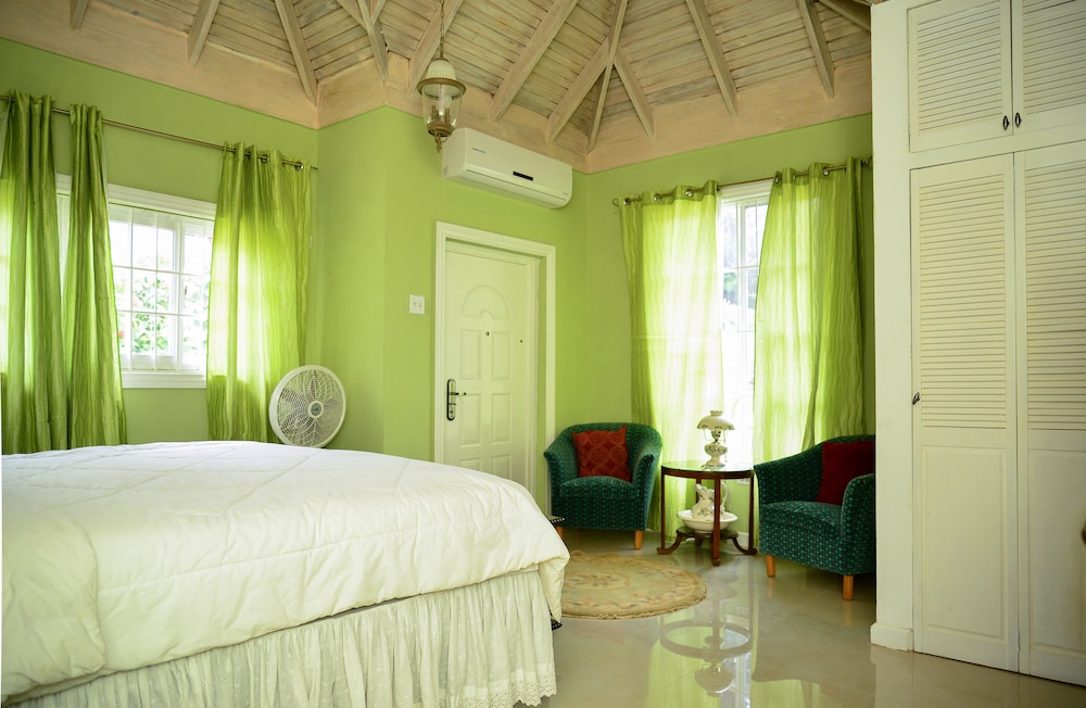 Room, 1 King Bed, Balcony, Ground Floor (Green Room) photo 3