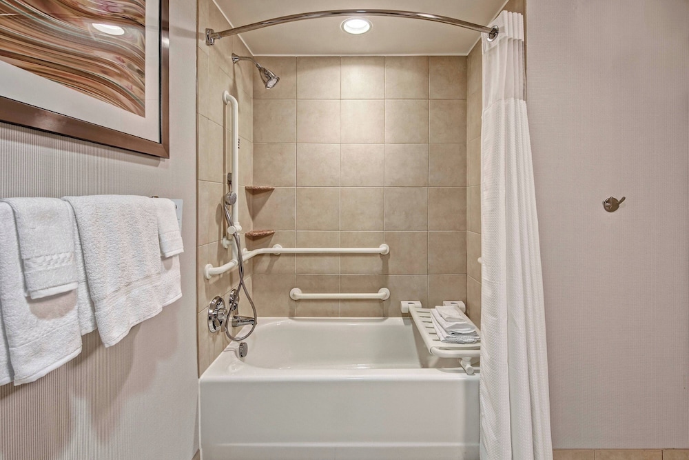 Room, 1 King Bed with Sofa bed (Mobility/Hearing Access, Roll-in Shwr) - Photo 4
