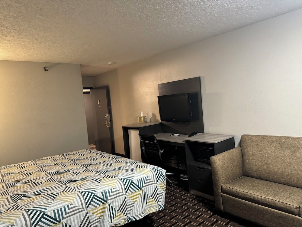 Deluxe Room, 1 King Bed, Non Smoking, Refrigerator & Microwave photo 3