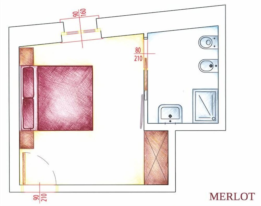 Deluxe Double Room, Garden View (Merlot) photo 2