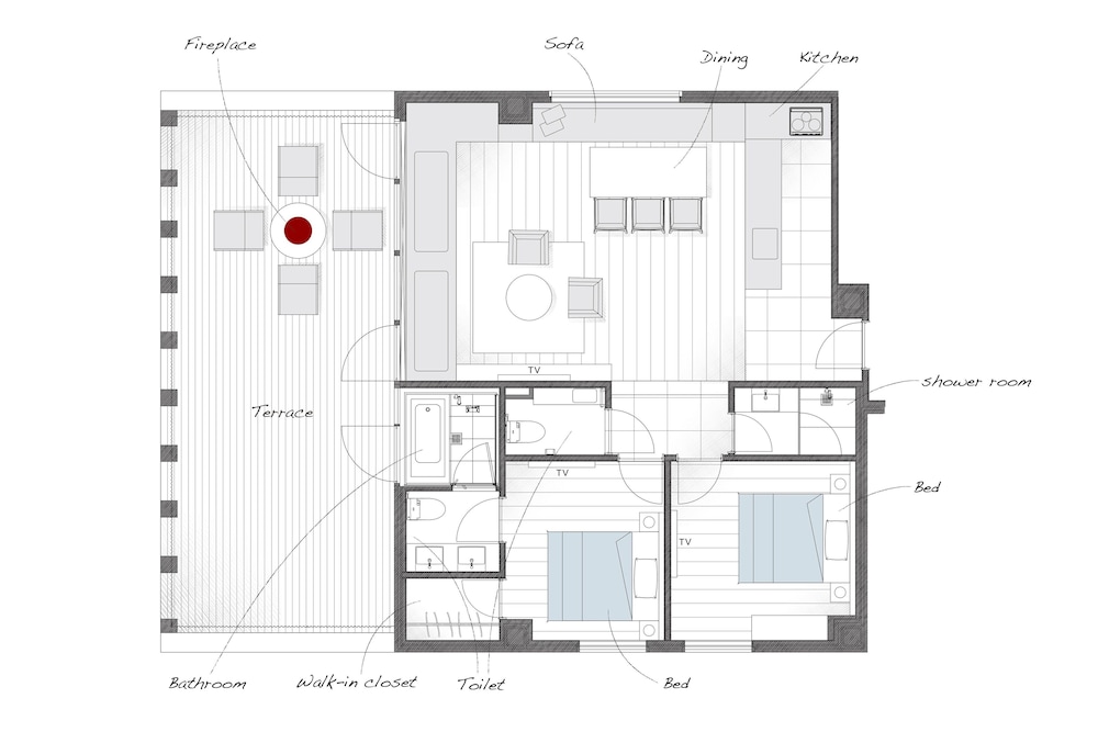 PENTHOUSE SUITE, Non Smoking - Photo 8