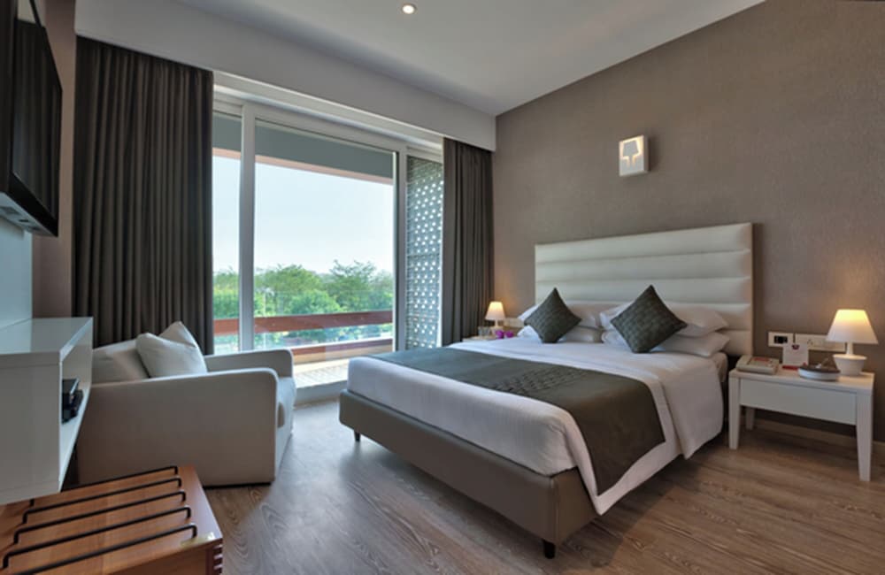 Business Suite, 1 King Bed with Sofa bed, Balcony photo 2