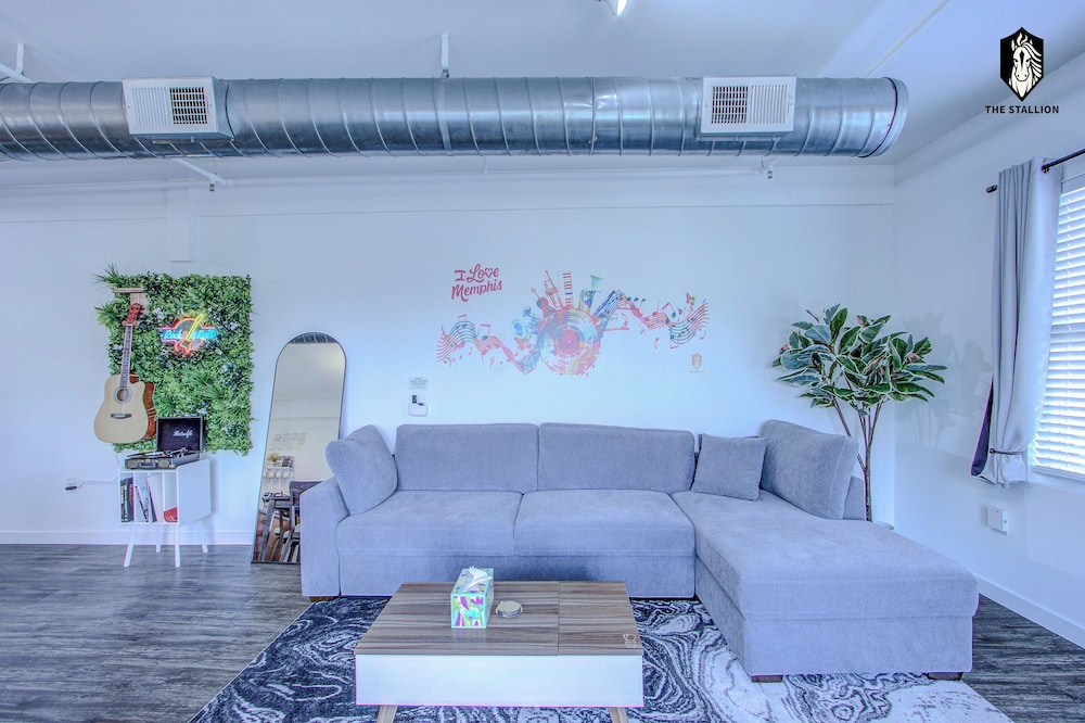 Luxury Loft, 1 King Bed with Sofa bed, Kitchen, City View