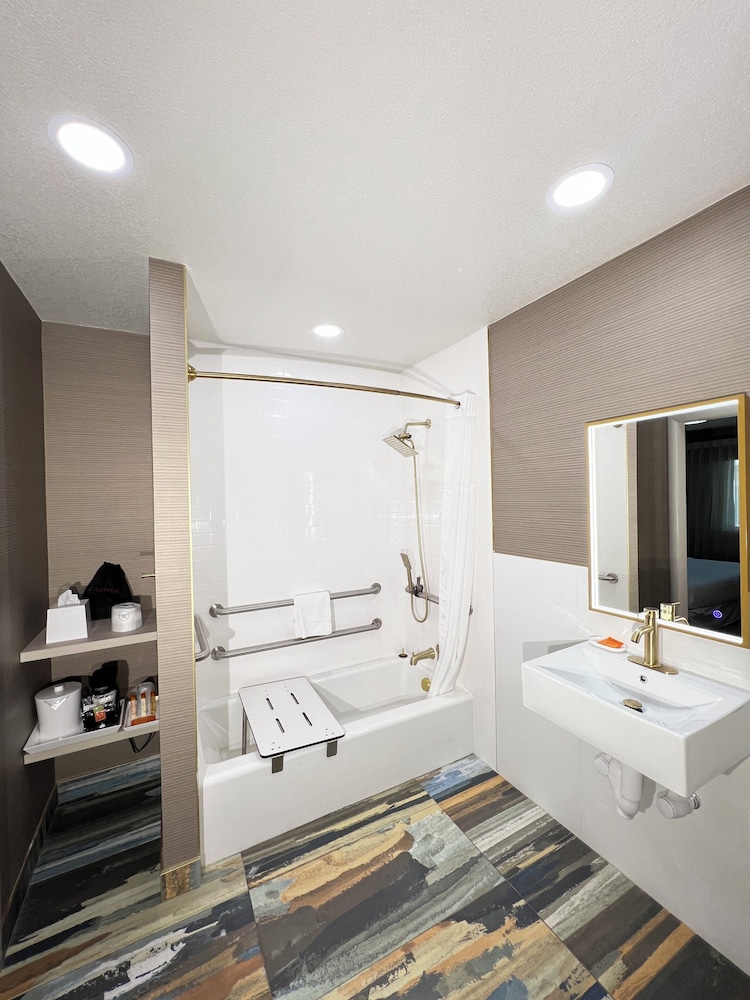 Deluxe Suite, 1 King Bed with Sofa bed, Accessible Bathtub - Photo 4