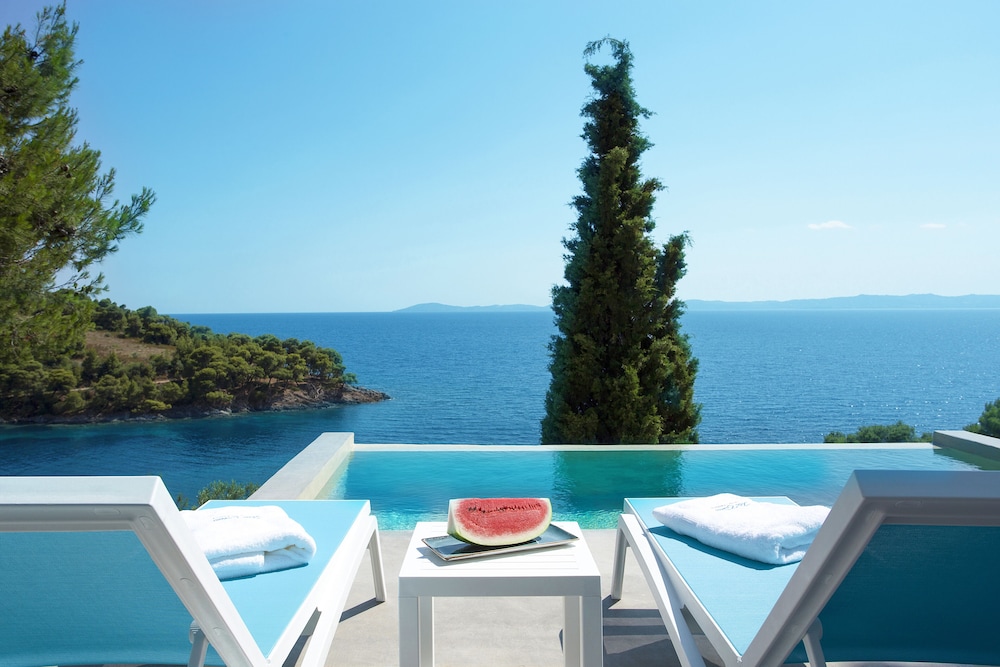 Superior Villa, 2 Bedrooms, Private Pool, Sea View (Kalyva Mare) photo 3