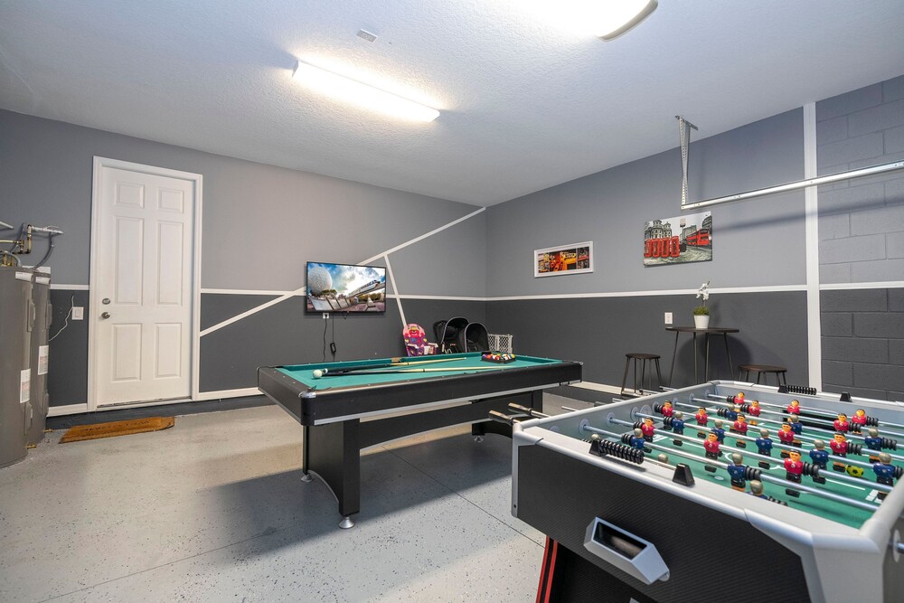 5BR Modern Luxury Disney Villa With Game Room Pool Spa, Billede 66