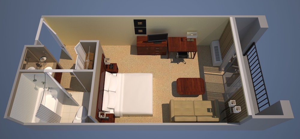 Room, 1 King Bed with Sofa bed, Courtyard View photo 2