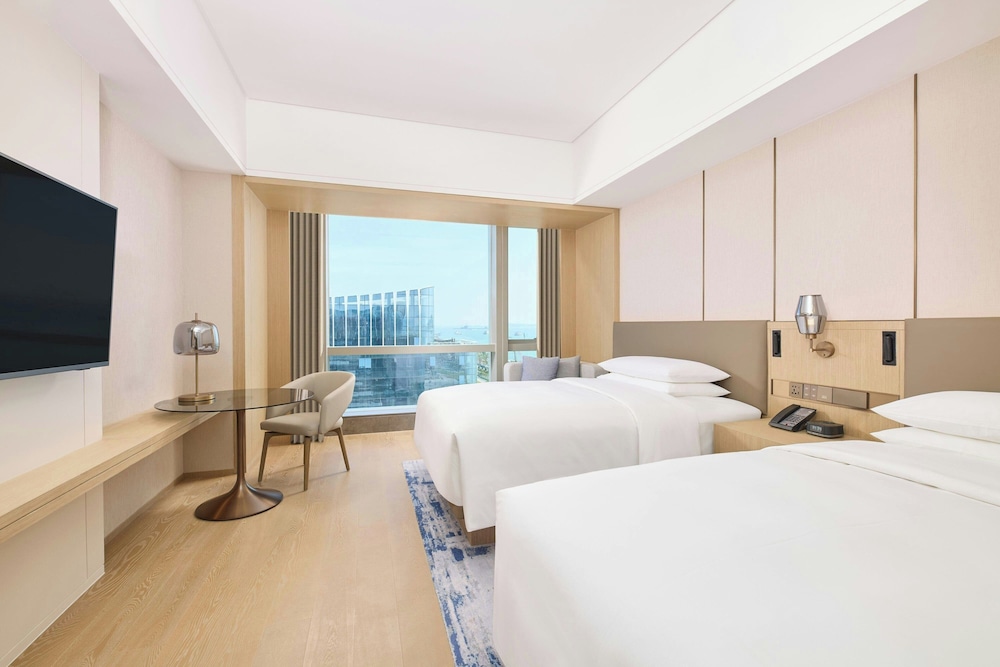 Classic Room, 2 Double Beds, Sea View