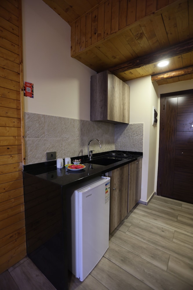 Deluxe Studio Suite, 1 King Bed, Balcony, Mountain View photo 3
