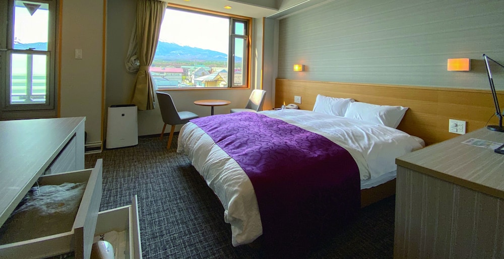 Special room Deluxe double room 1 queen bed Mt. Fuji side with terrace, (24.02 square meters)