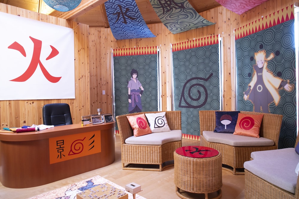 Villa of Fire Shadow NARUTO for 4 people with hinoki bath, Non-smoking