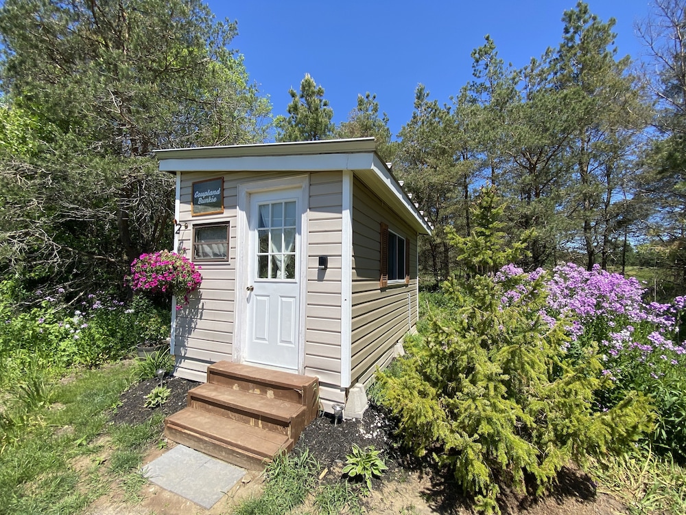 Comfort Cabin, 1 Double Bed, Garden View