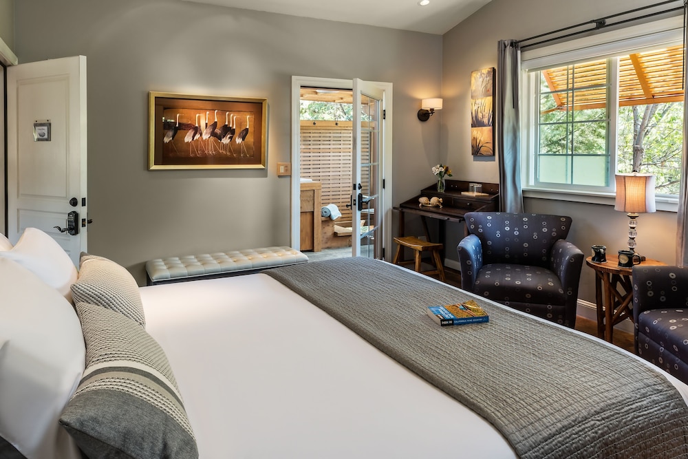 The Gray Pine, 1 King Bed, Private Bathroom, Mountain View