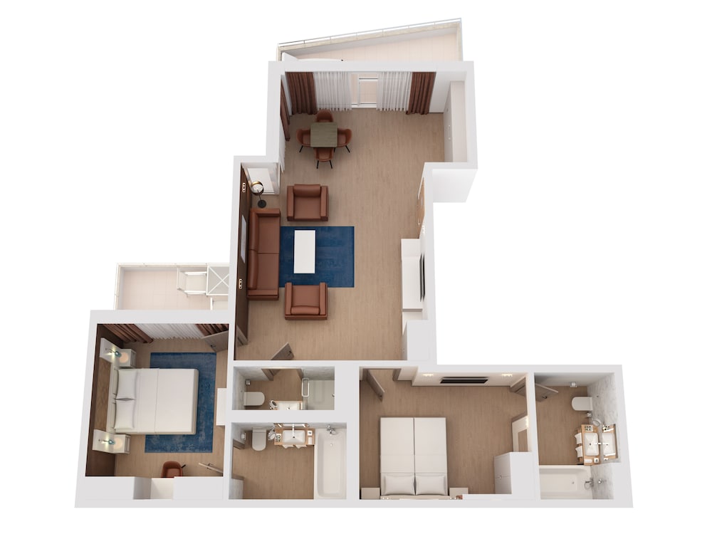 Deluxe Suite, 2 Bedrooms