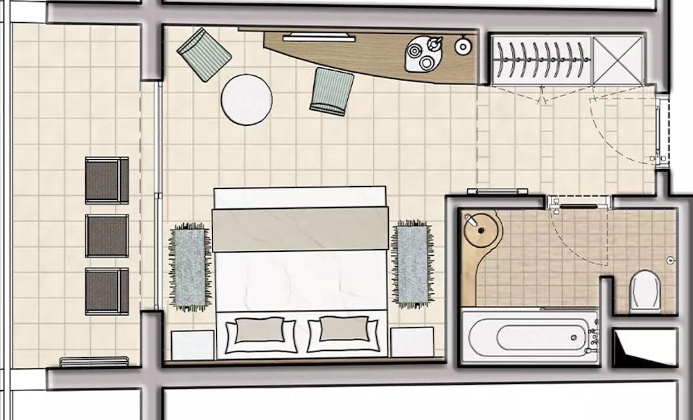 Standard Double or Twin Room, Private Bathroom, Garden View - Photo 1