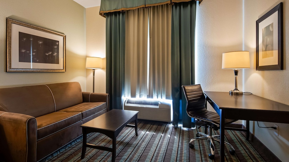 Suite, 1 King Bed, Non Smoking, Refrigerator & Microwave (with Sofabed) - Photo 1