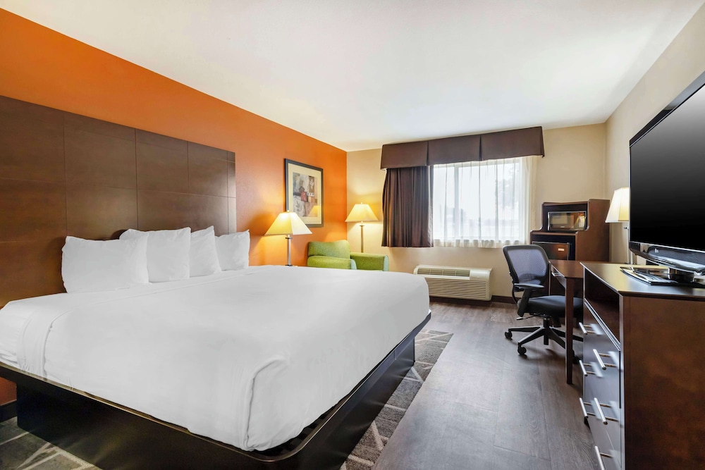 Standard Room, 1 King Bed, Non Smoking, Refrigerator & Microwave (Interior) - Photo 1