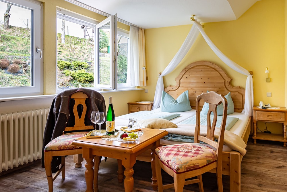 Comfort Double Room, 1 Queen Bed, Vineyard View, Slope side photo 3