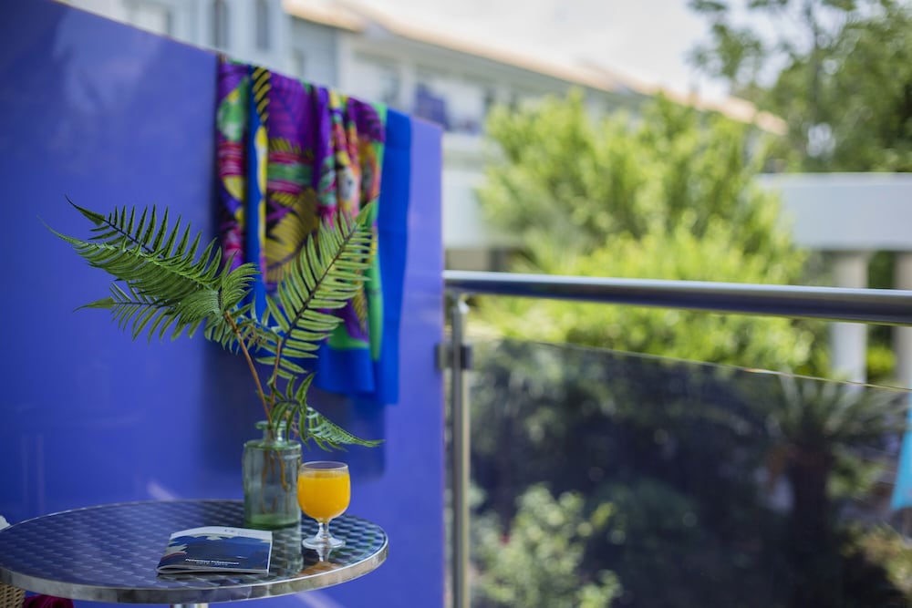 Relax and unwind on your private balcony oasis!