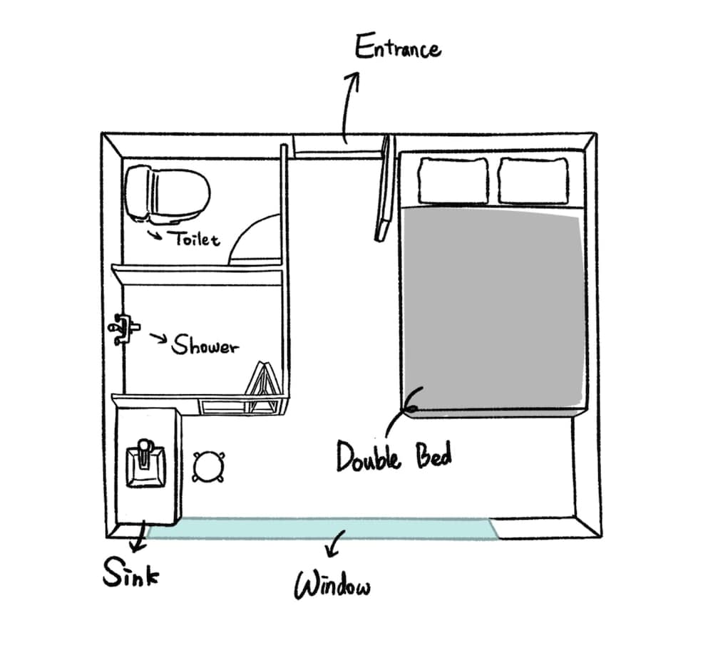 Double Room, Private Bathroom