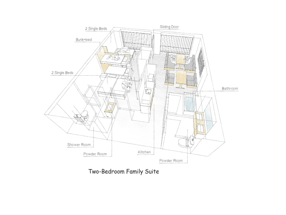 Two-Bedroom Family Suite, Non Smoking - Photo 5