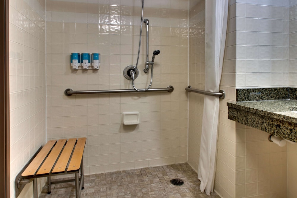 Suite, 1 King Bed with Sofa bed, Accessible, Refrigerator & Microwave (2 Rooms, Roll in Shower)