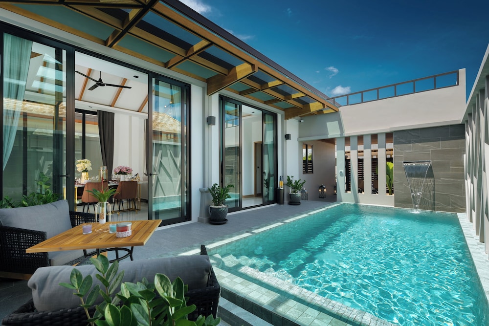 2-Zimmer-Familien-Deluxe-Poolvilla
