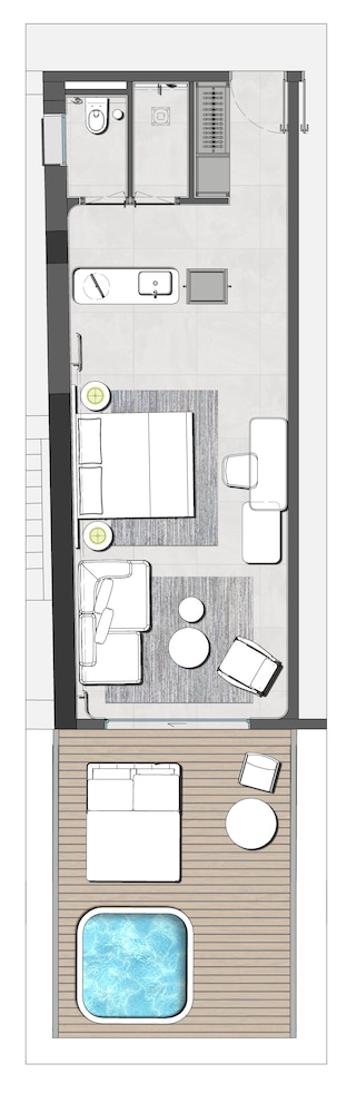 Executive Suite, Jetted Tub, Sea View - Photo 2
