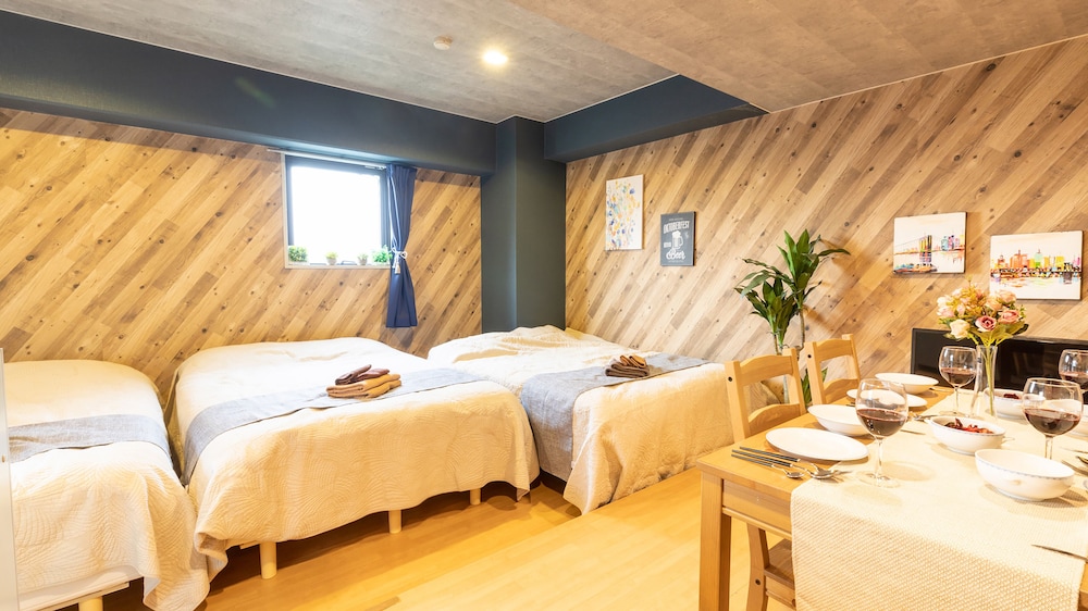 Nakano 301, NS- [Up to 6 Guests]1 Room (40sqm)/3 beds/7 min to Nearest Station/Close to Shinjuku photo 1