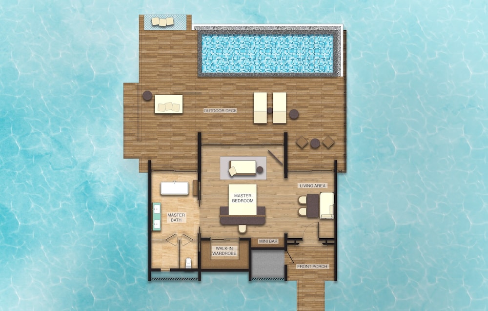 Sunset water villa with private pool & free access to VIP seaplane lounge on arrival - Photo 8