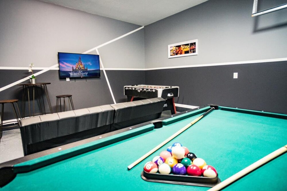 5BR Modern Luxury Disney Villa With Game Room Pool Spa, Billede 67