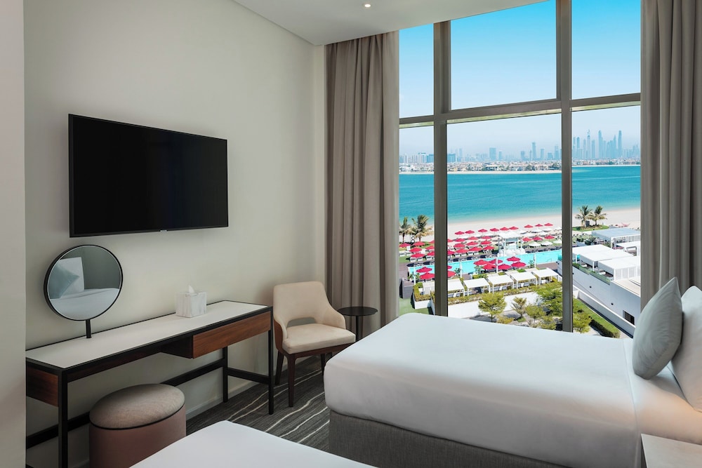Deluxe Room, 2 Twin Beds, Sea View (Palm)