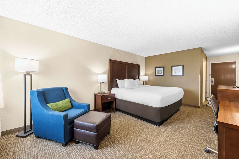 Standard Room, 1 King Bed, Non Smoking, Bathtub - Photo 2
