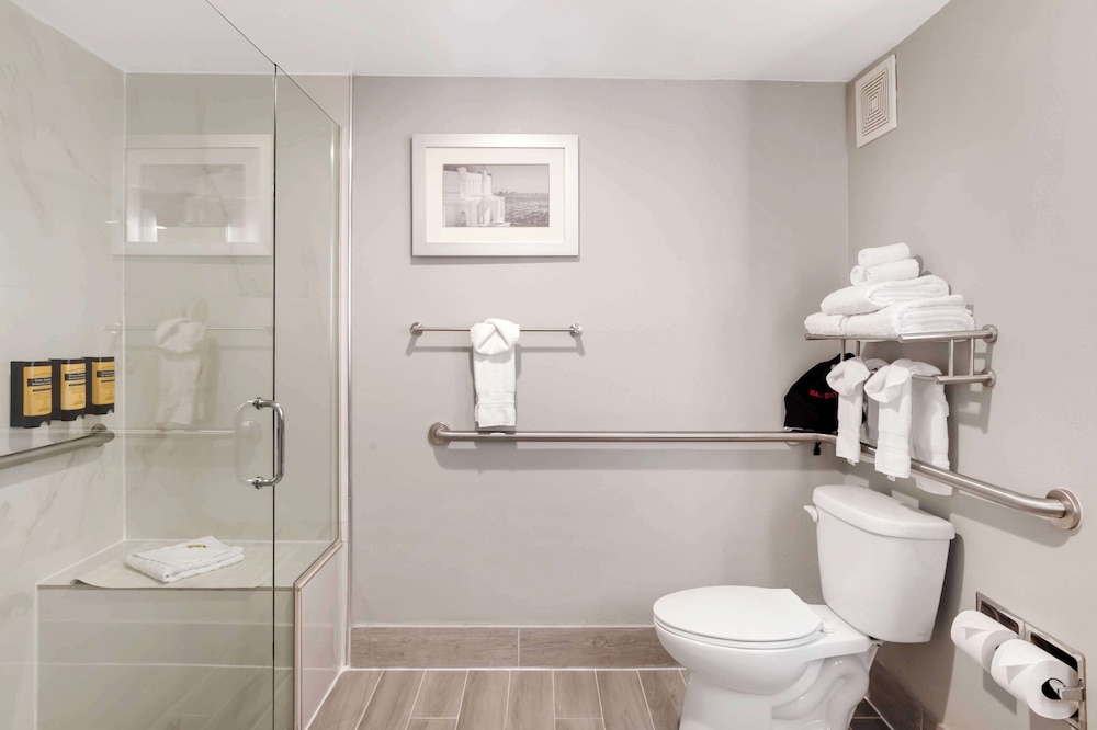 Standard Room, 1 King Bed, Accessible, Refrigerator & Microwave (Walk-in Shower) thumbnail 5