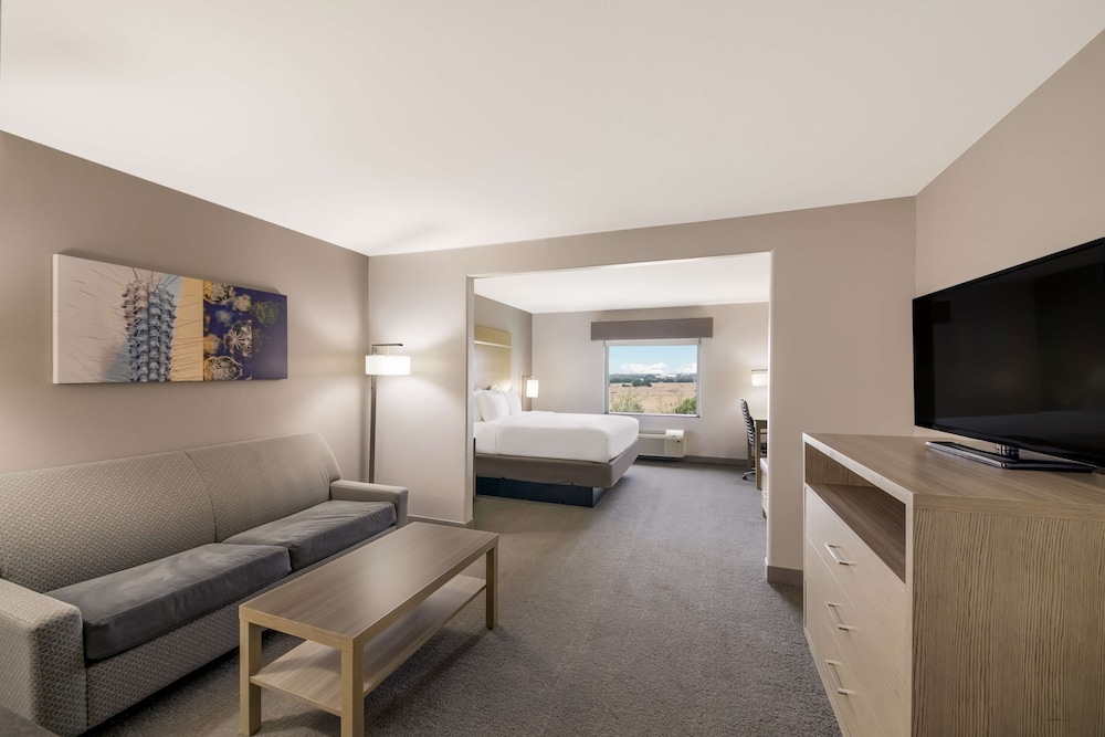 Suite, 1 King Bed with Sofa bed, Non Smoking, Refrigerator & Microwave (with Sofabed) - Photo 2