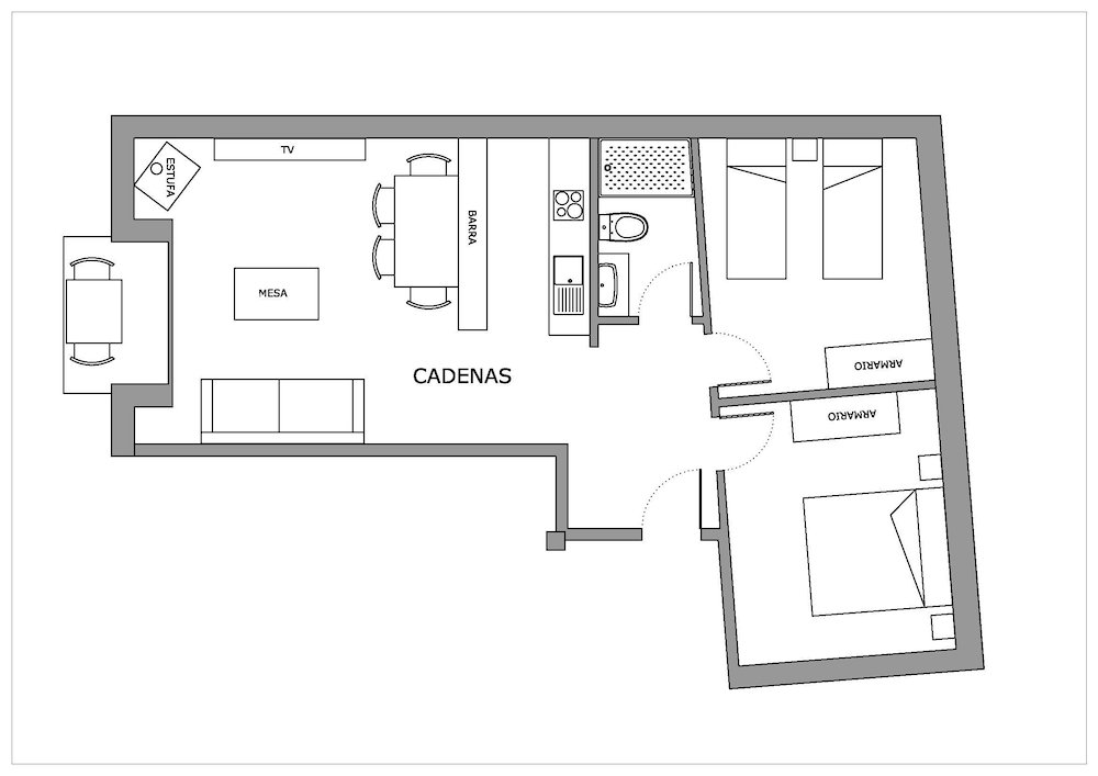 Apartment, 2 Bedrooms (Cadenas) photo 2