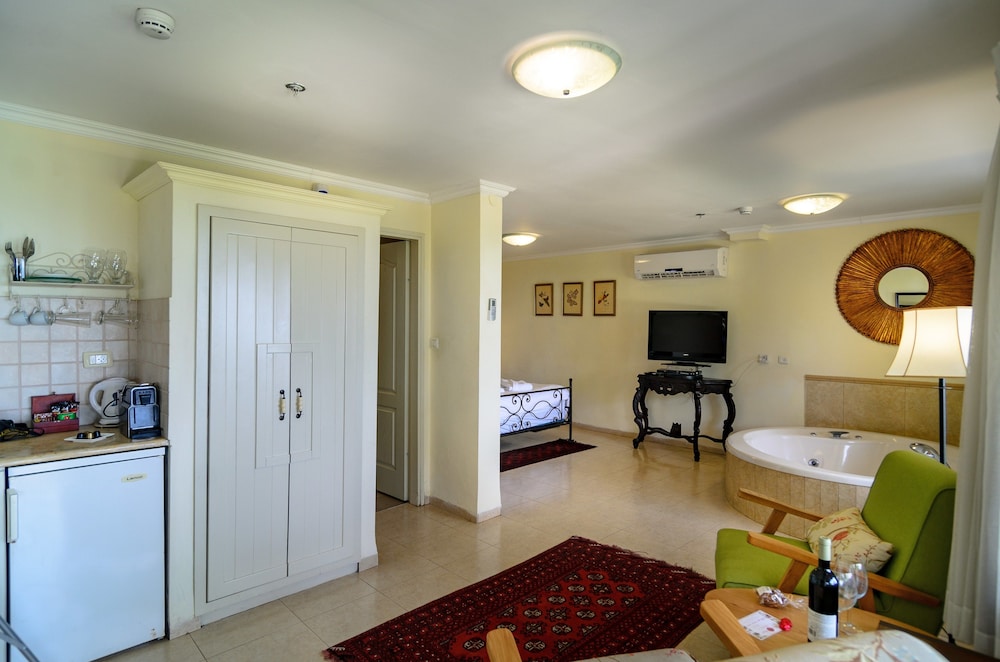 Junior Suite with Sea of Galilee view and lawn