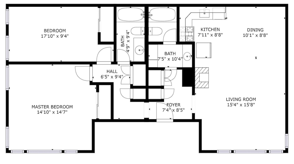 Condo (Aspenwood 2 Bedroom) photo 2