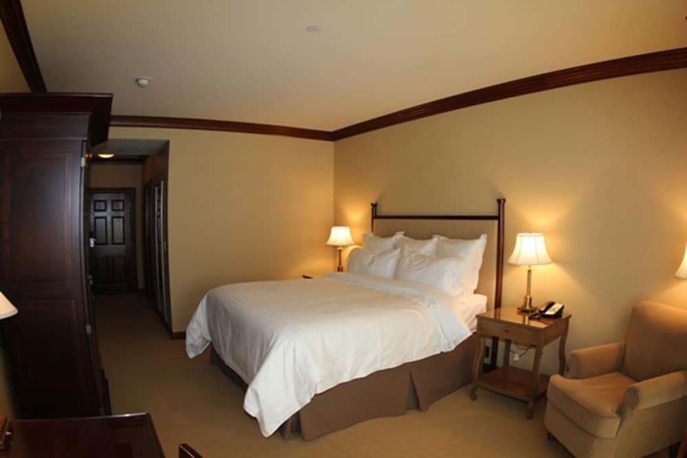 Deluxe Suite, 1 Queen Bed with Sofa bed, Garden View