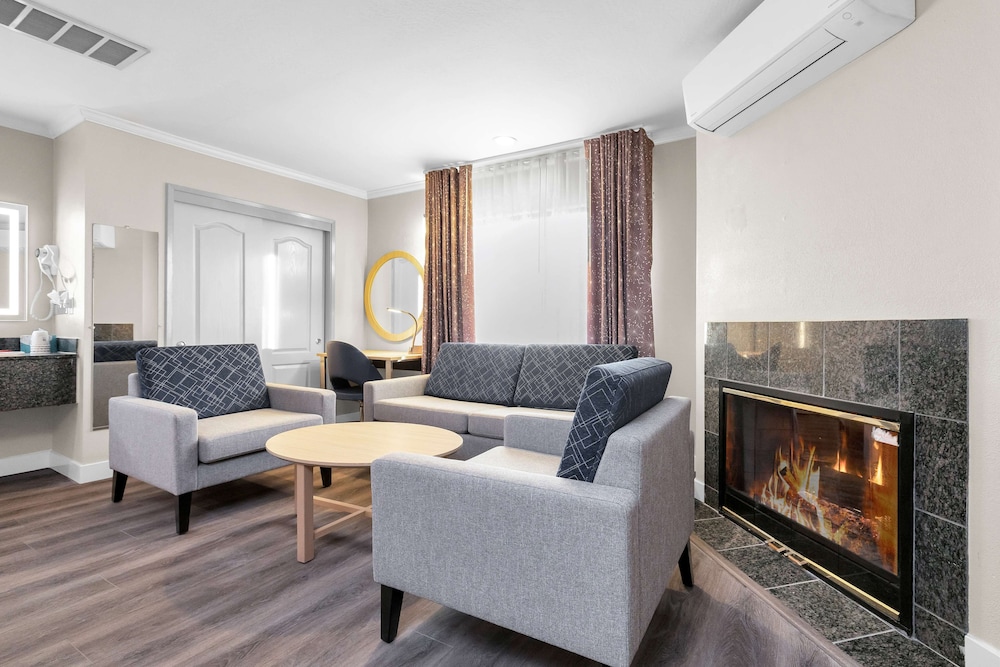 Suite, 1 King Bed, Non Smoking, Fireplace (Walk-in Shower;with Sofabed) - Photo 6