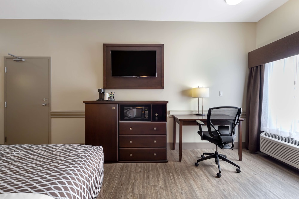 Junior Suite, 1 Queen Bed, Non Smoking, Refrigerator & Microwave photo 2