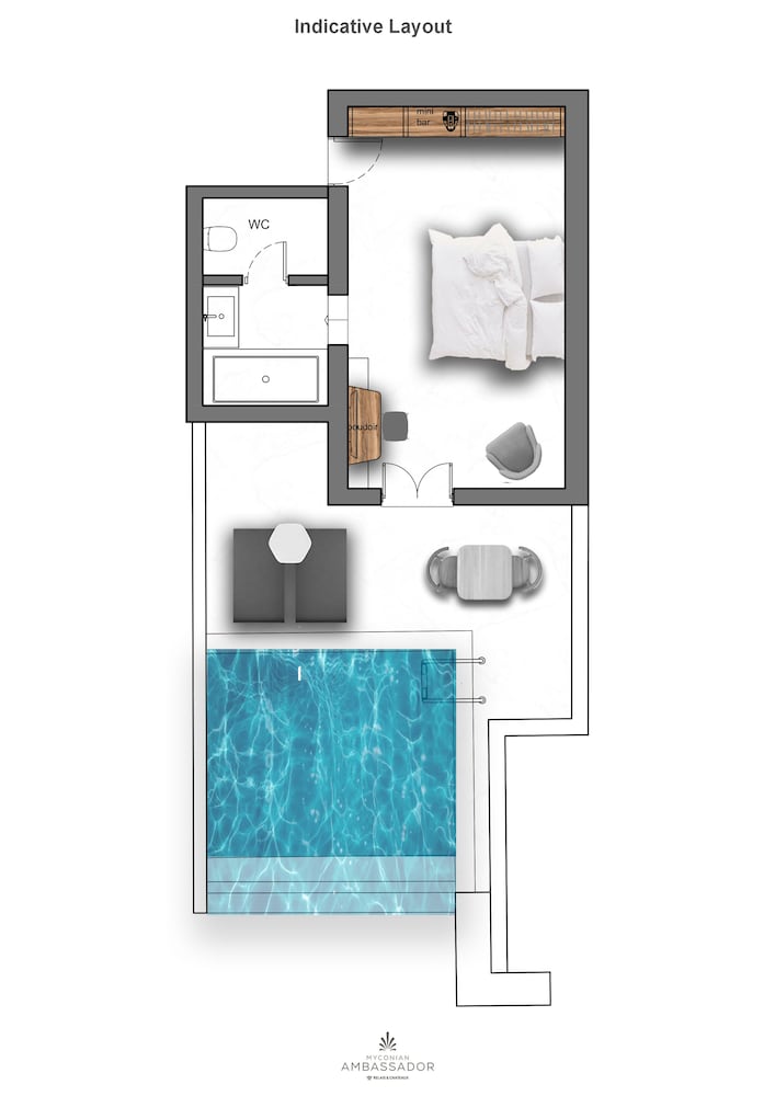 Room, Private Pool, Sea View (True Blue) - Photo 4