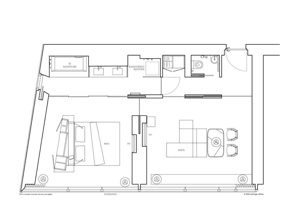SO/ Studio, Ferris Wheel View (Suite) photo 3
