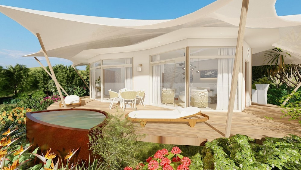 Luxury Double Room, Private Pool, Garden View