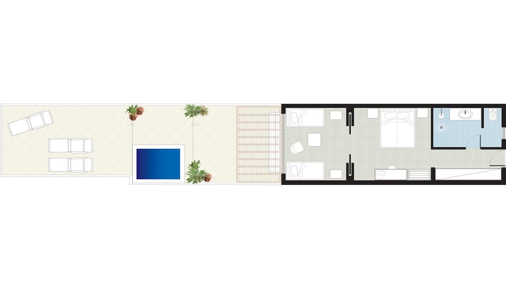 Mini Pool Family Suite Sea View